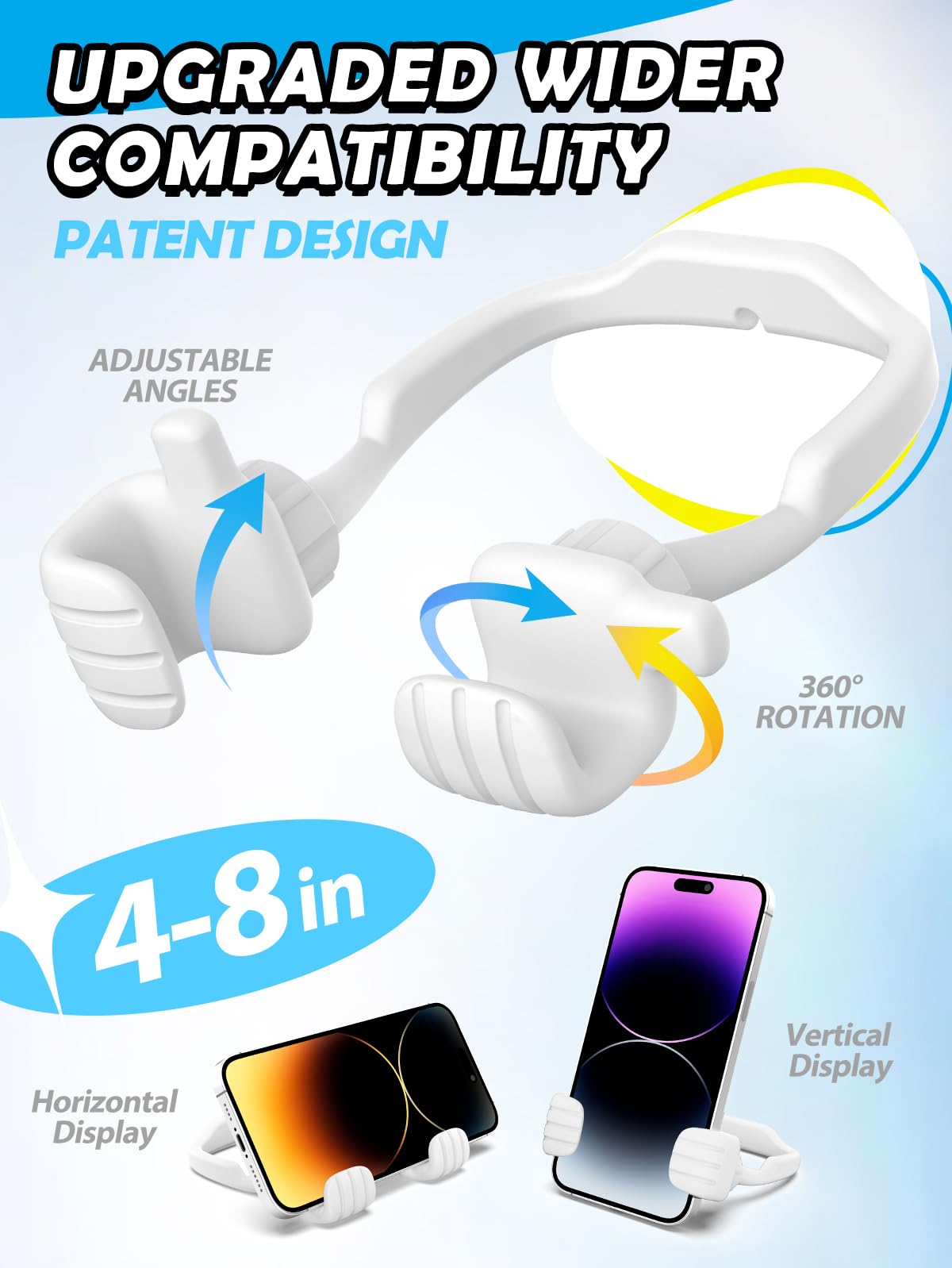 Thumbs Up Phone Stand Fun Gift for Teens & Adult