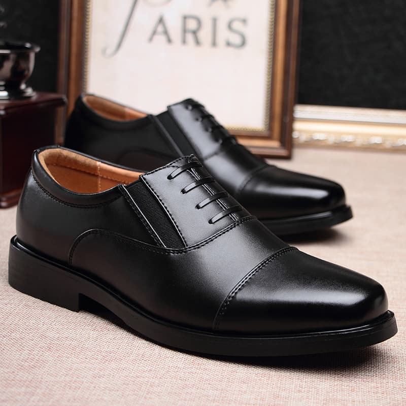 Men's Triple Articulation Leather Shoes
