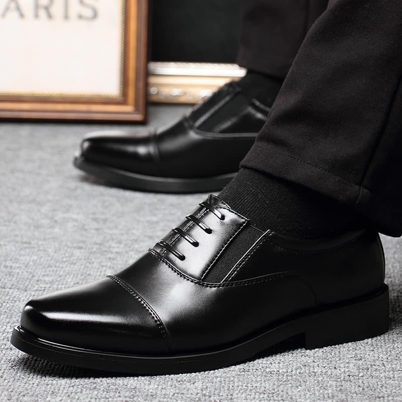 Men's Triple Articulation Leather Shoes