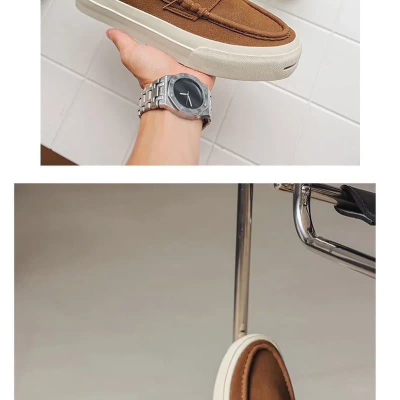 Chunky wedge sole with rubber outsole
