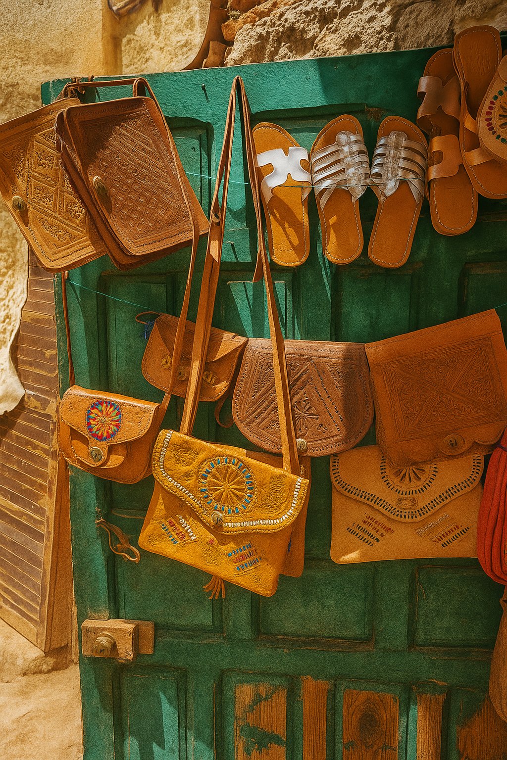 Moroccan Handcrafted Leather Collection