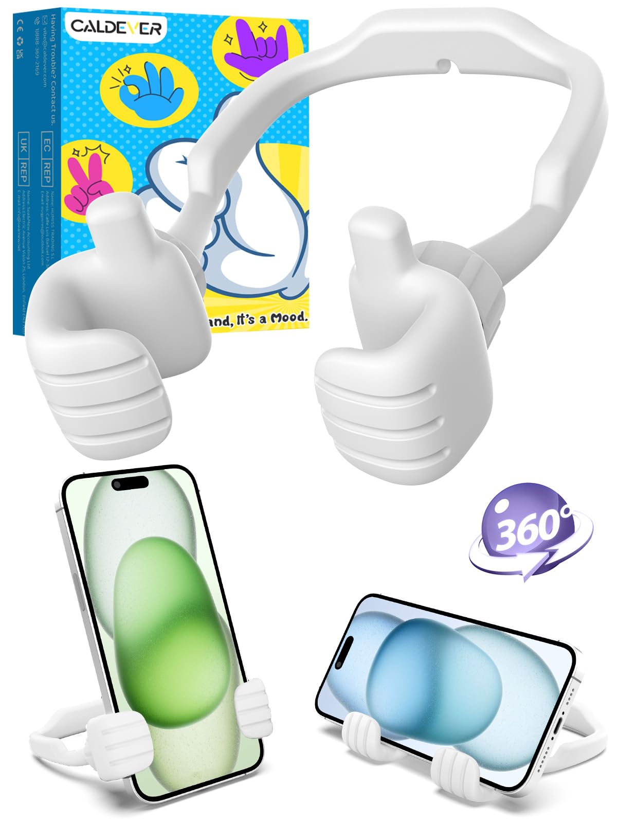 Thumbs Up Phone Stand   Fun Gift for Teens & Adult