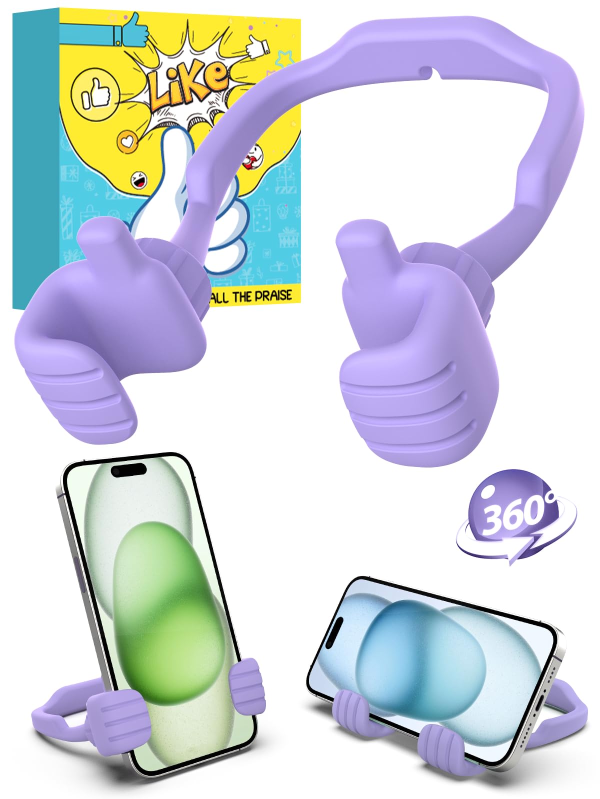 Thumbs Up Phone Stand   Fun Gift for Teens & Adult