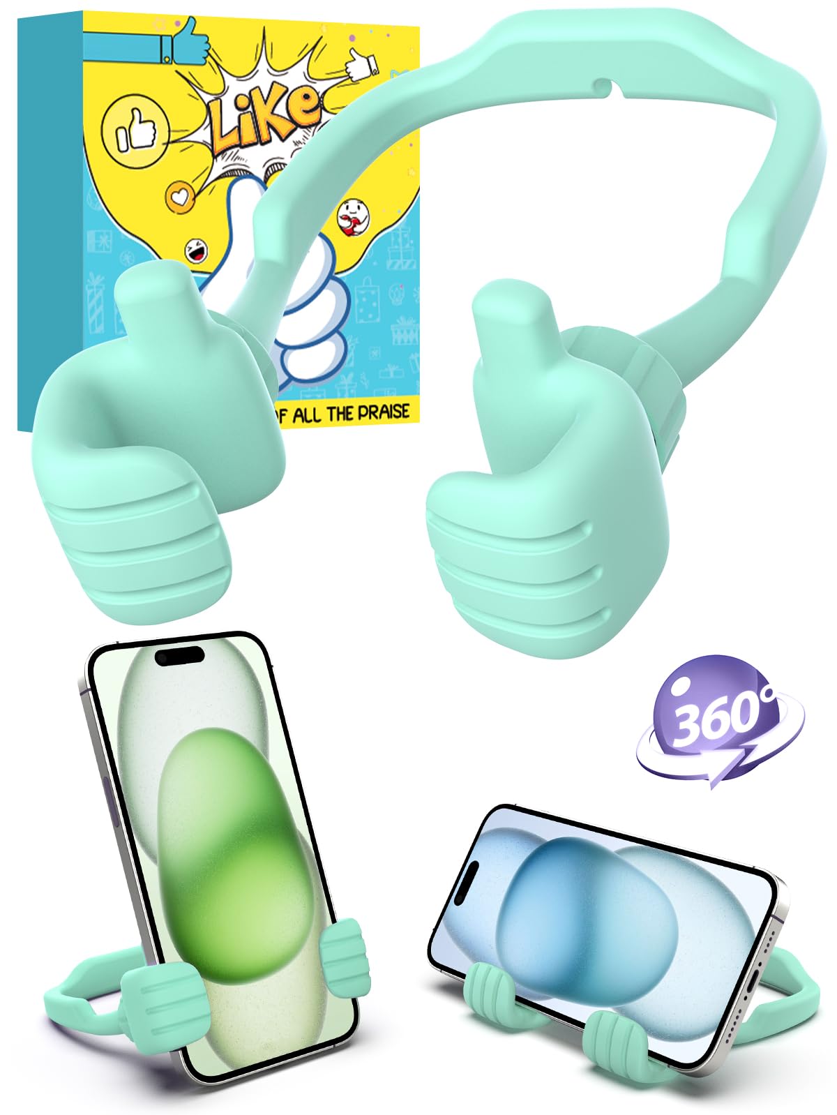 Thumbs Up Phone Stand   Fun Gift for Teens & Adult