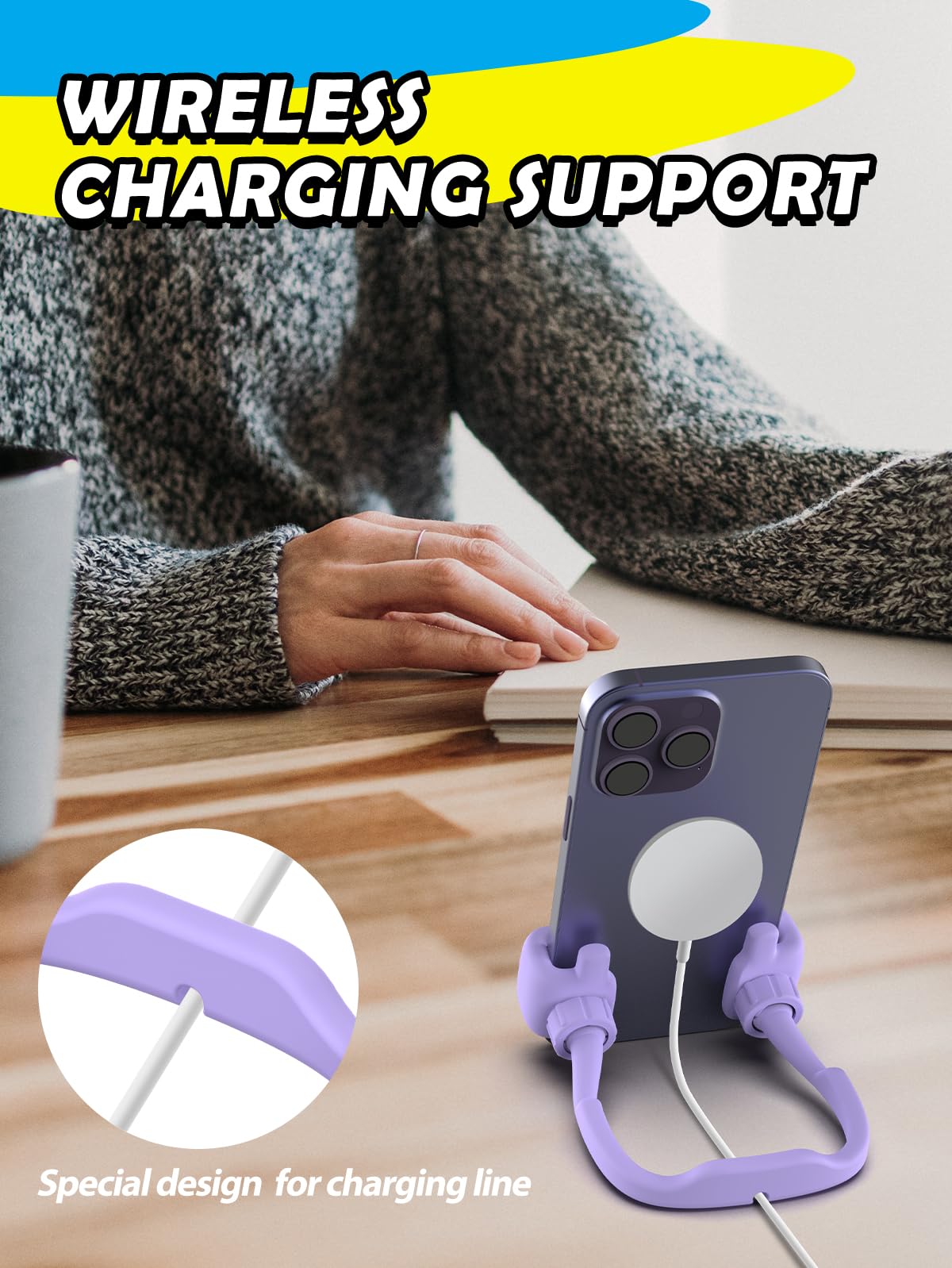 Thumbs Up Phone Stand   Fun Gift for Teens & Adult