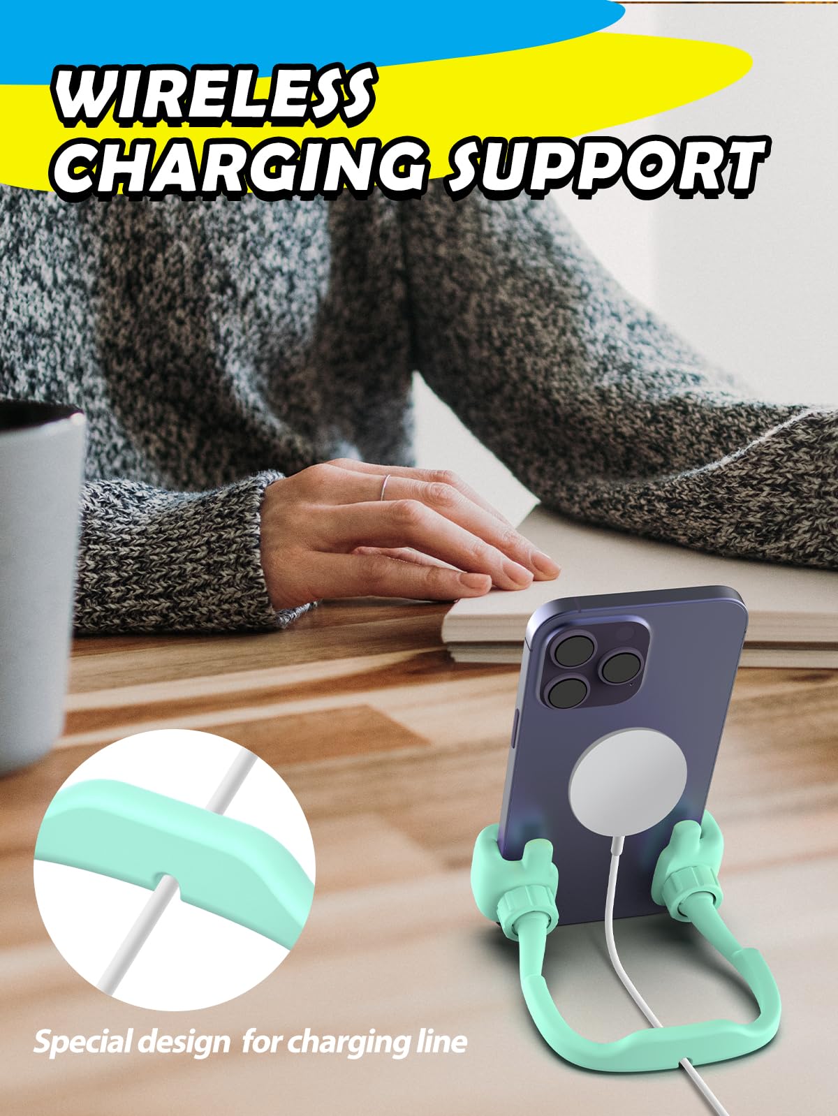 Thumbs Up Phone Stand   Fun Gift for Teens & Adult