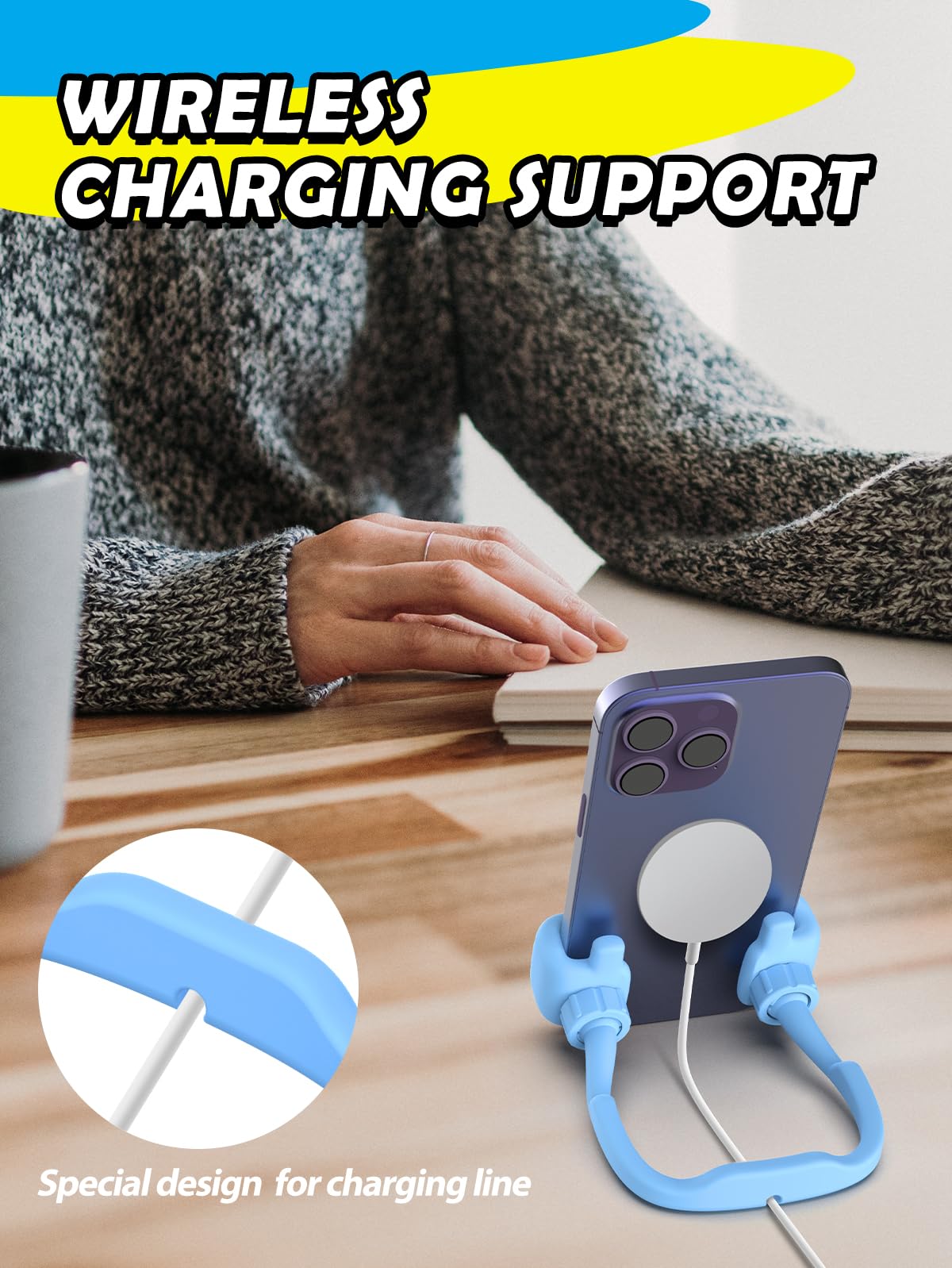 Thumbs Up Phone Stand   Fun Gift for Teens & Adult