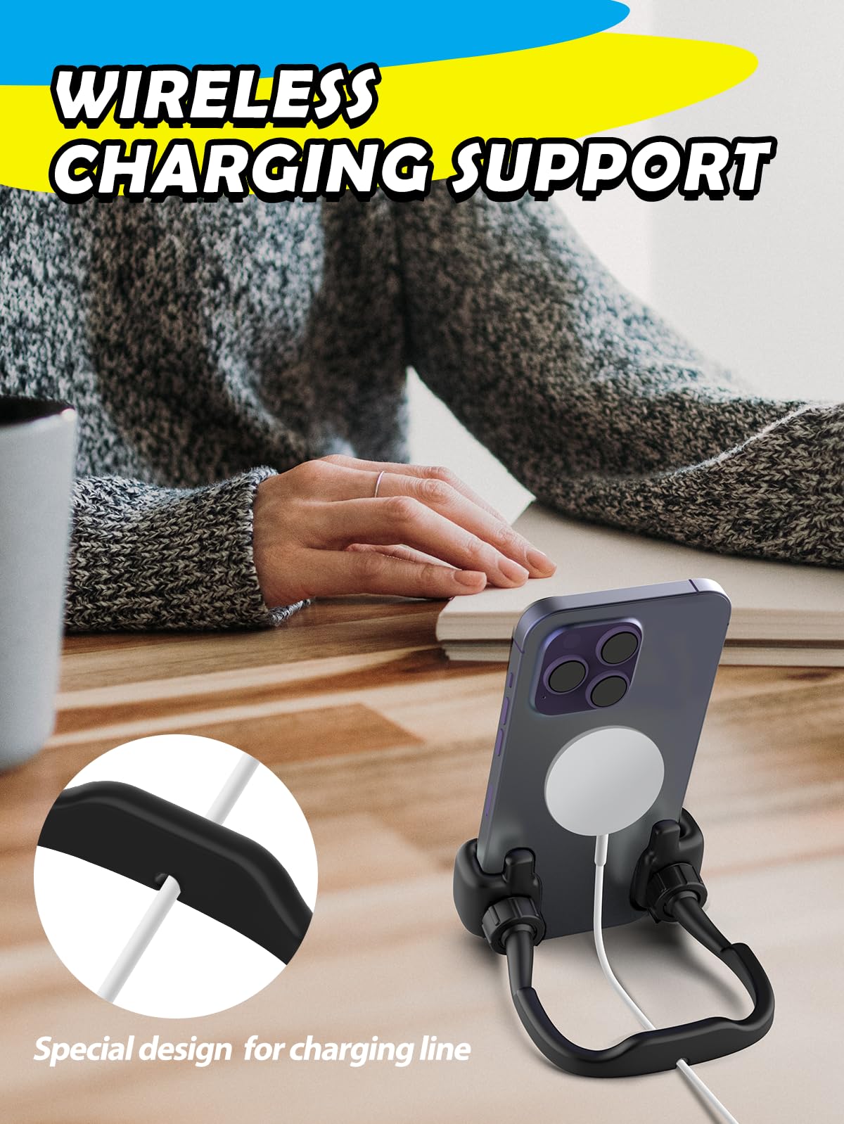 Thumbs Up Phone Stand   Fun Gift for Teens & Adult
