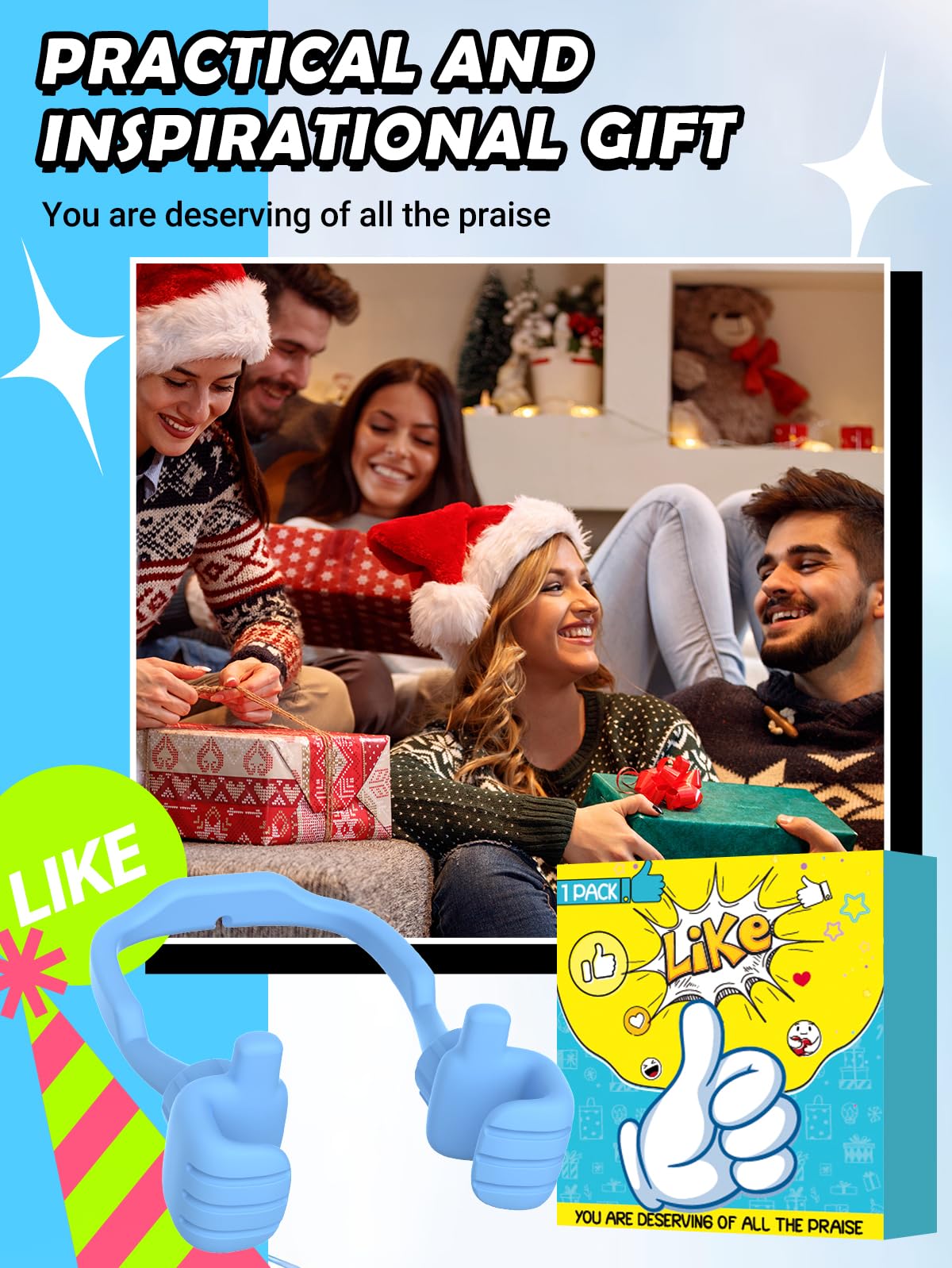 Thumbs Up Phone Stand   Fun Gift for Teens & Adult